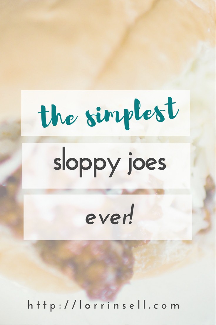 this is the easiest recipe for sloppy joes i have ever come across. i love that i can put them in the crock pot!