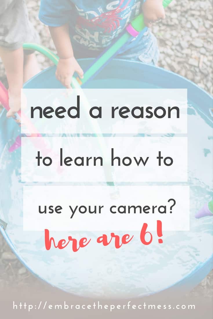 This is so true! Learning all the reasons to shoot in manual mode was a game changer when it comes to taking pictures of my family!