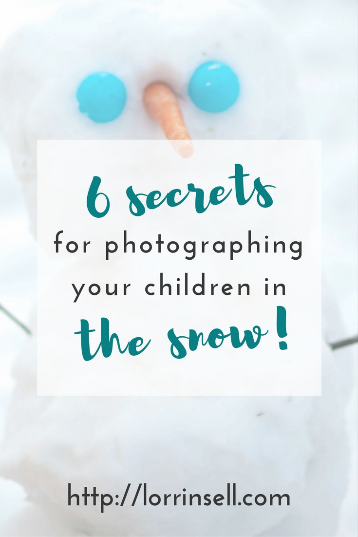 once the snow starts to fall, parents everywhere will chase their children around with their cameras, as they play in the snow. These 6 secrets will help you rock your snow photography!