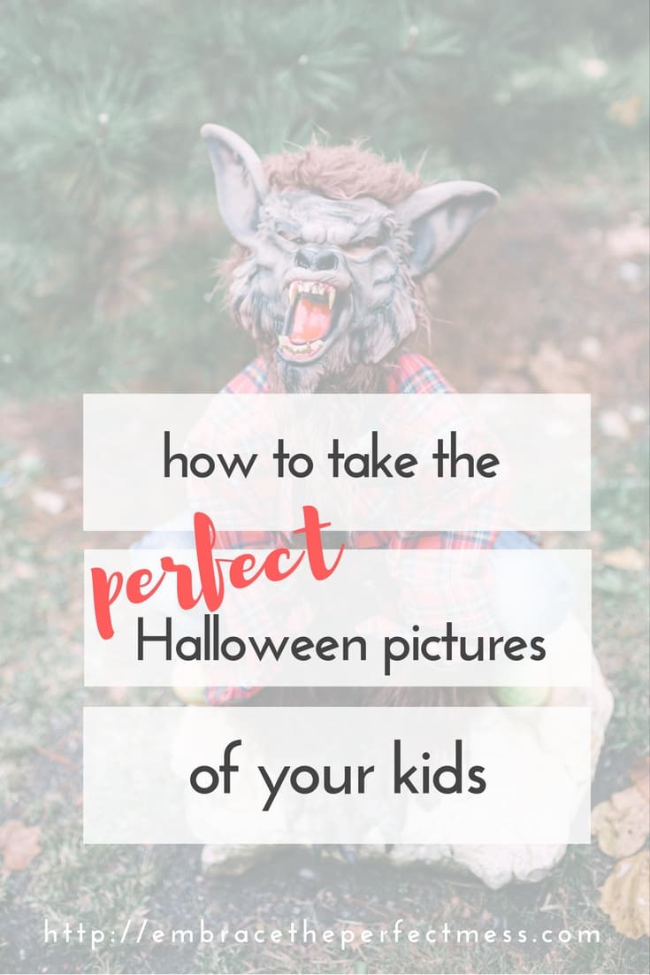 Halloween is coming! I love these tips for taking pictures on Halloween.