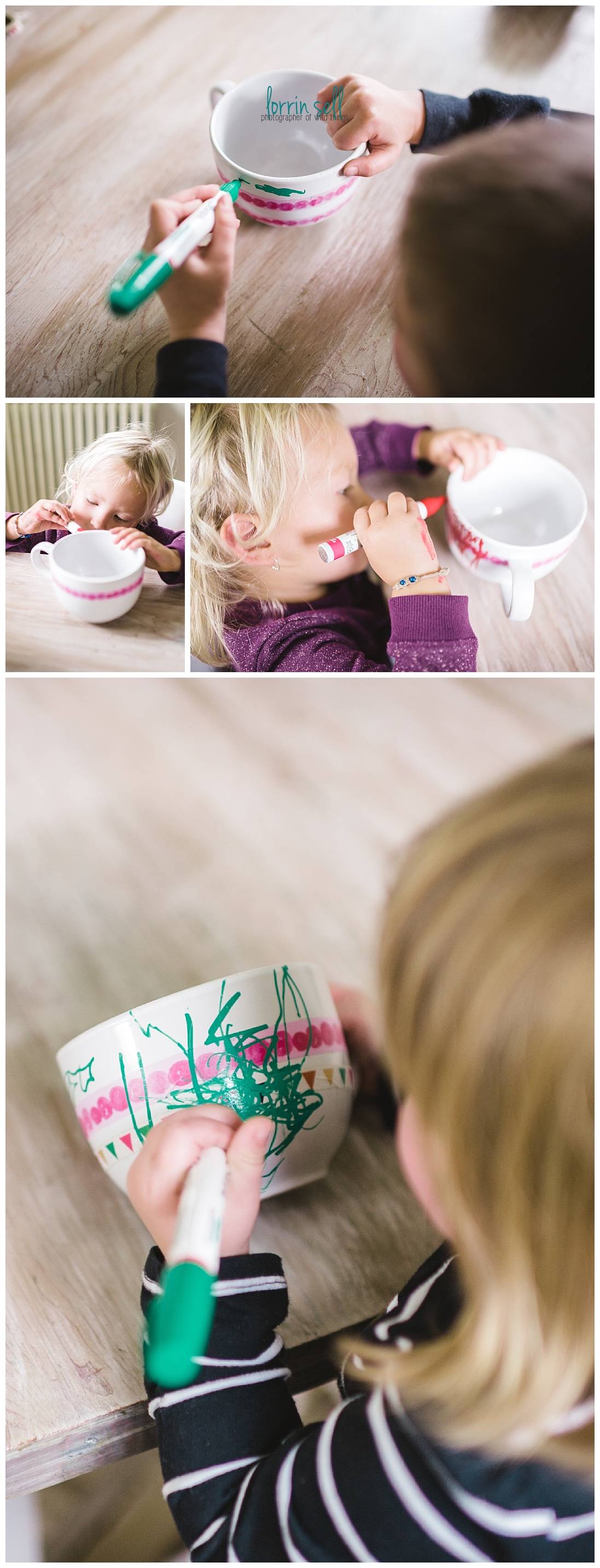 these diy sharpie mugs are so easy to make, and fun for everyone!