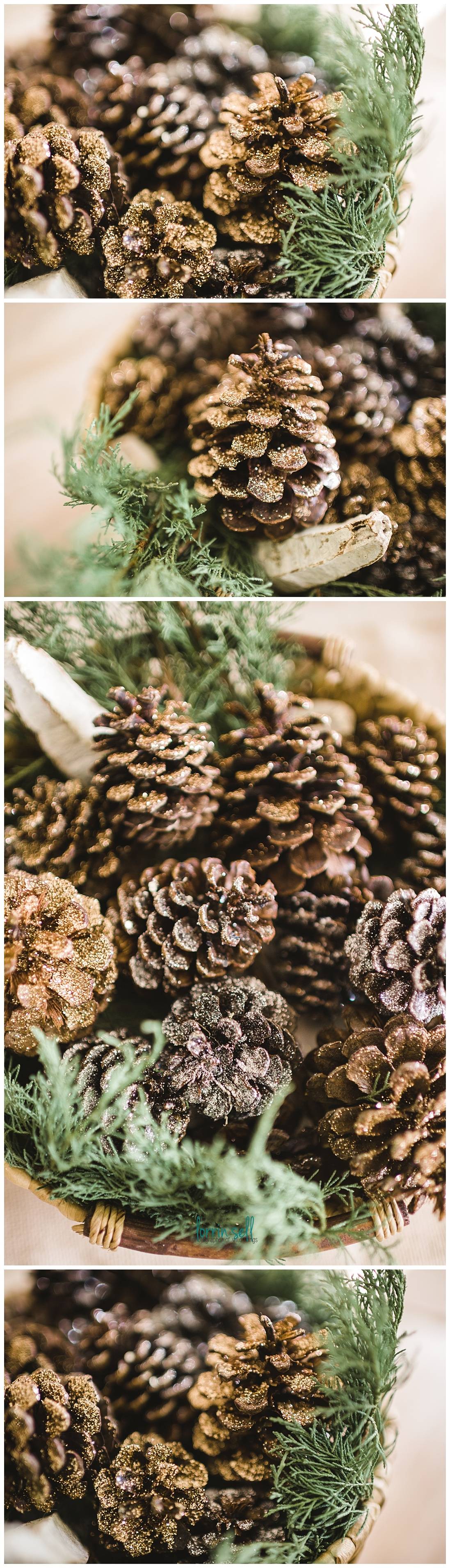 these diy pine cones are so cute, and ridiculously easy for anyone to make!