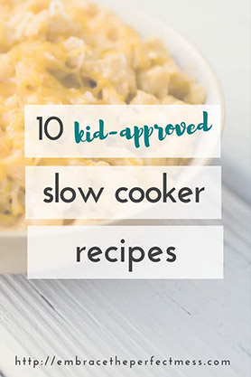 Are you looking for recipes kids will actually eat? these 10 recipes are kid approved, AND made in the crock pot! that makes them perfect recipes for busy moms like me!