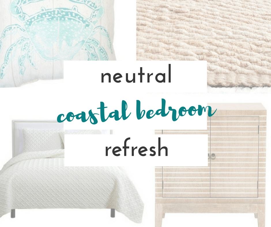 I can't wait to change our mismatched bedroom into an awesome coastal bedroom.