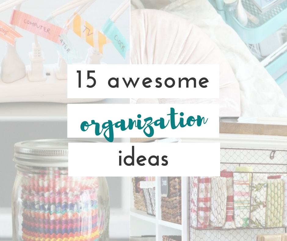 These are such great ideas to get the house organized. I'm really excited to try some of these organization ideas.