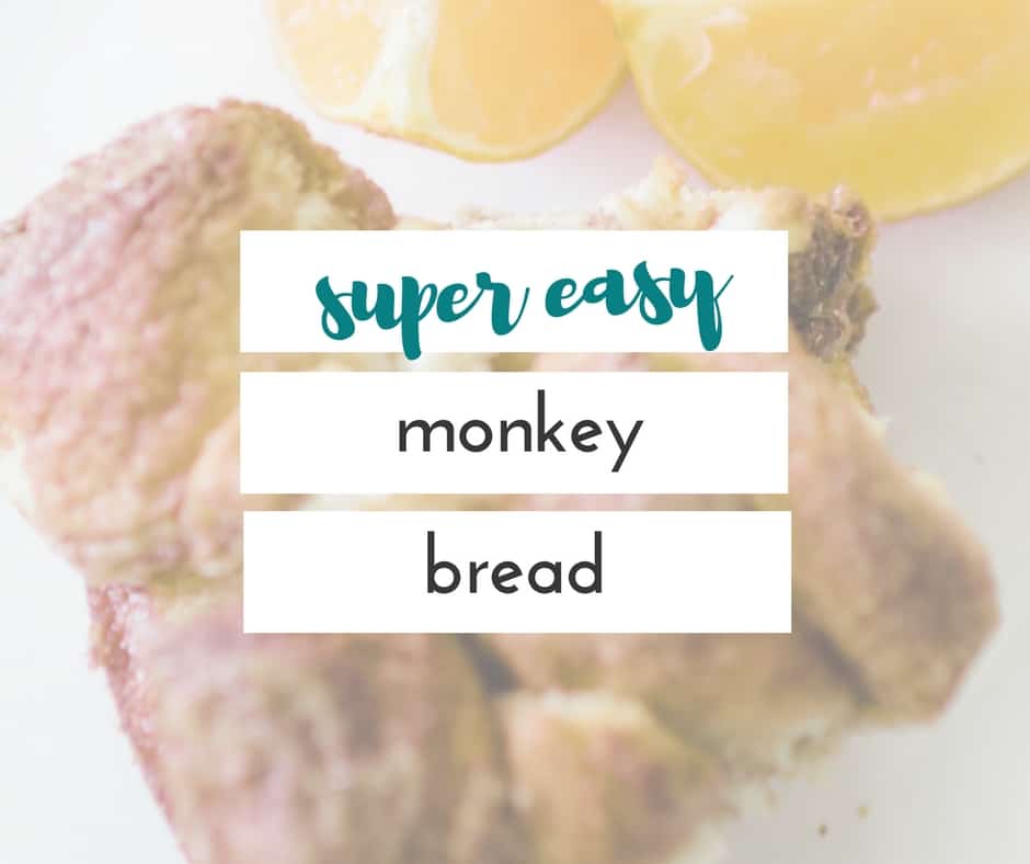 This is the easiest breakfast ever! You're going to love this easy monkey bread recipe.