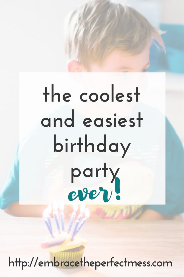 This was such an easy party to plan, and the kids had a blast!