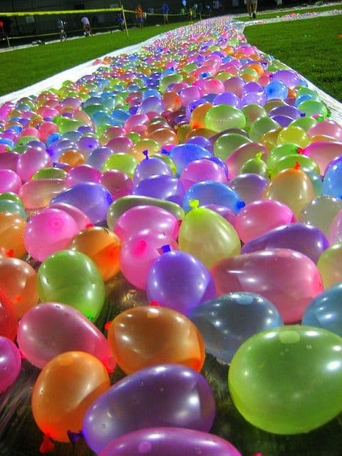 My kids love water balloons. these are great water balloon ideas for kids and for outdoor parties