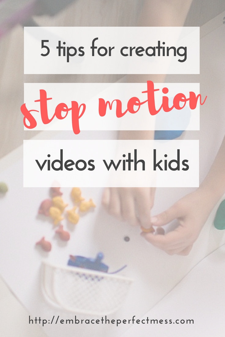 Stop motion videos are so much fun to make! These 6 tips for creating a stop motion video with kids will get you started, and on your way to making your own!